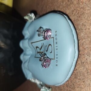 Ross-Simons Pink Gemstone Earrings